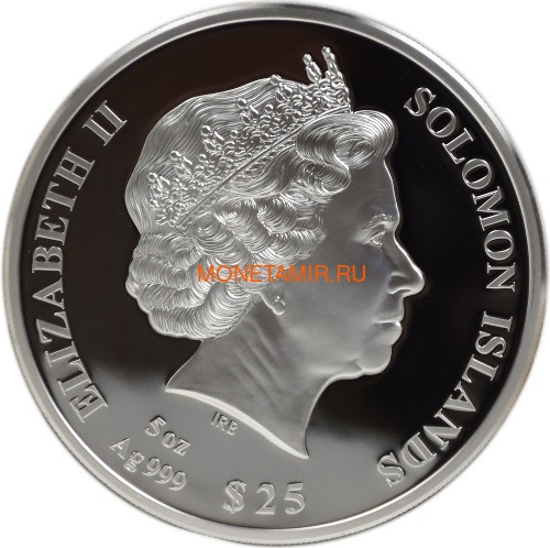   25  2020       (Solomon Isl 25$ 2020 Discovery of the New World Leif Erikson Mother of Pearl Silver Coin Proof)..002710858506/M (,  2)