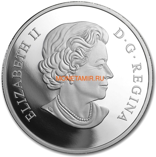 Канада 15 долларов 2020 Год Крысы Лунный Календарь (Canada 15$ 2020 Year of the Rat Lunar 1oz Silver Coin Proof).Арт.000450657573/65 (фото, вид 1)