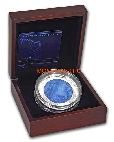   25  2020       (Solomon Isl 25$ 2020 Discovery of the New World Leif Erikson Mother of Pearl Silver Coin Proof)..65 (,  3)