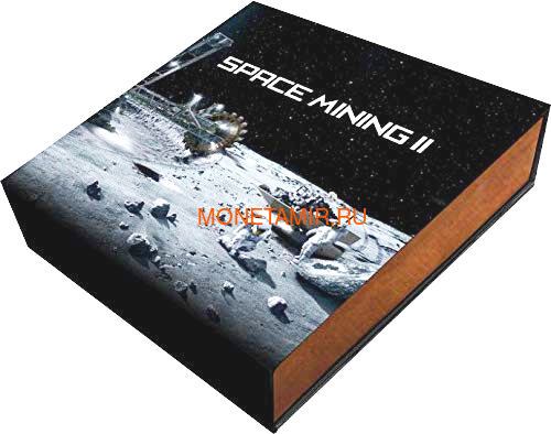 Ниуэ 1 доллар 2019 Космическая Добывающая Станция II Метеорит (Niue 1$ 2019 Space Mining Station II 1Oz Silver Coin).Арт.000712957851/65 (фото, вид 5)