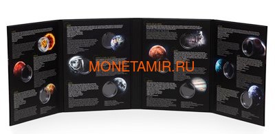  1  2019    (Niue 1$ 2019 Solar System Moon 1Oz Silver Coin)..CZ/67 (,  8)