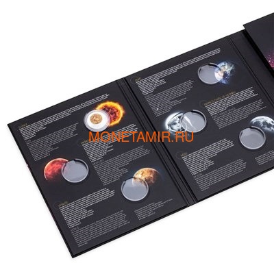  1  2019    (Niue 1$ 2019 Solar System Moon 1Oz Silver Coin)..CZ/67 (,  9)