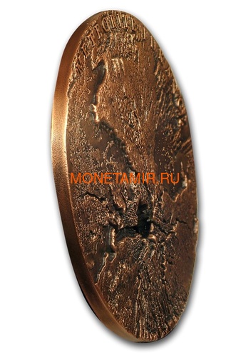 Ниуэ 5 долларов 2018 Метеорит Фукан Мир Метеоритов Космос (Niue 5$ 2018 Meteorite Fukang Space 2Oz Silver Coin).Арт.001188257843/65 (фото, вид 1)