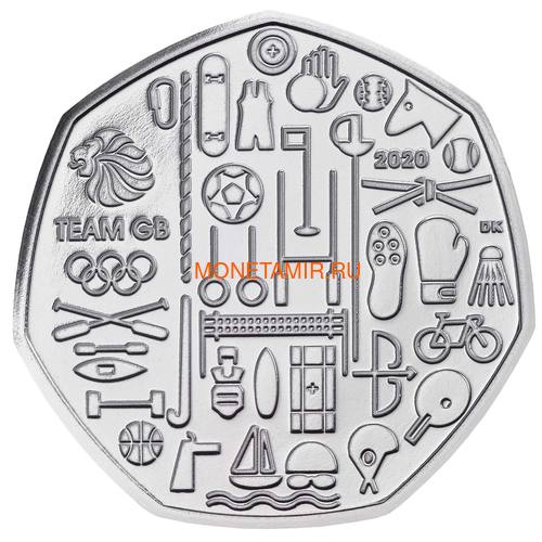 Великобритания Полный Годовой Набор 2020 (The 2020 UK Brilliant Uncirculated Annual Coin Set).Арт.65 (фото, вид 3)