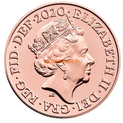 Великобритания Полный Годовой Набор 2020 (The 2020 UK Brilliant Uncirculated Annual Coin Set).Арт.65 (фото, вид 14)
