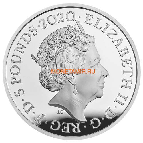  5  2020   III (GB 5&#163; 2020 A Celebration of the Reign of George III Silver Proof Coin)..65 (,  1)