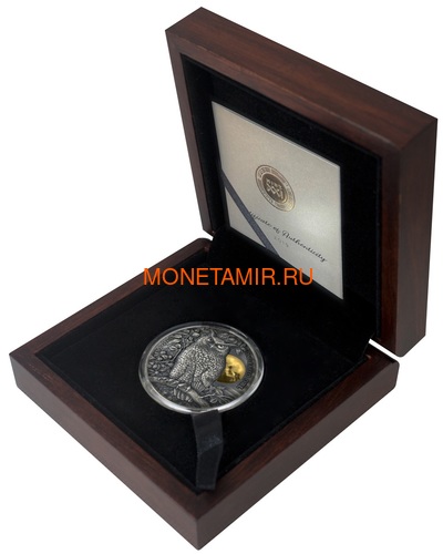  5  2019   (Niue 5$ 2019 Long Eared Owl Asio Otus 2 oz Silver Coin)..65 (,  4)