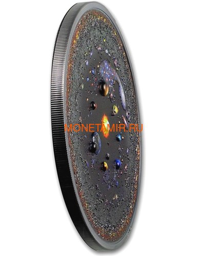Палау 20 долларов 2019 Вселенная Космос Последний Рубеж (Palau 20$ 2019 Universe Space Final Frontier 3 Oz Silver Coin).Арт.65 (фото, вид 1)
