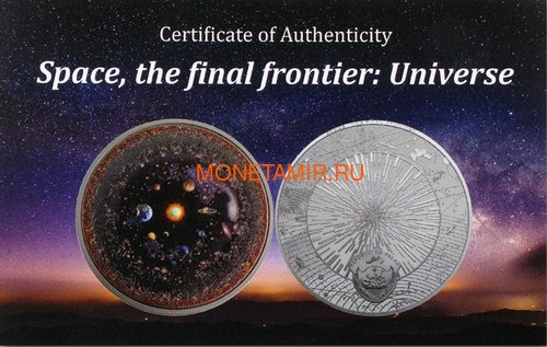  20  2019     (Palau 20$ 2019 Universe Space Final Frontier 3 Oz Silver Coin)..65 (,  6)
