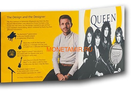  5  2020    (GB 5&#163; 2020 Queen Music Legends Brilliant Uncirculated Coin) ..65 (,  6)