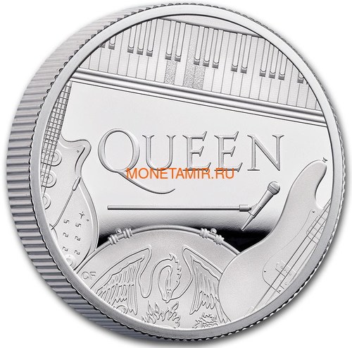  1  2020    (GB 1&#163; 2020 Queen Music Legends Half Oz Silver Proof Coin)..65 (,  2)