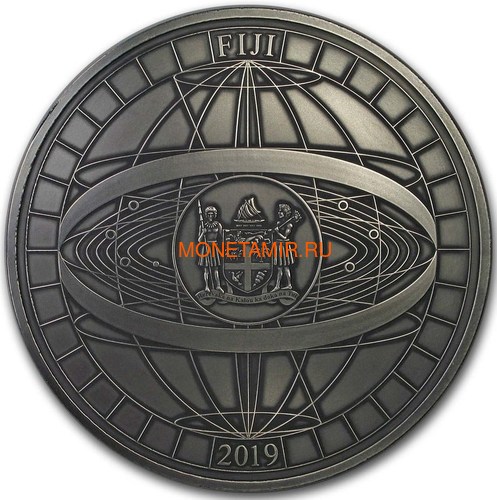 Фиджи 10 долларов 2019 Титаны Космических Полетов 0,5 Кило (Fiji 10$ 2019 Titans of Spaceflight 0,5 Kilo Silver Coin).Арт.Е85 (фото, вид 6)
