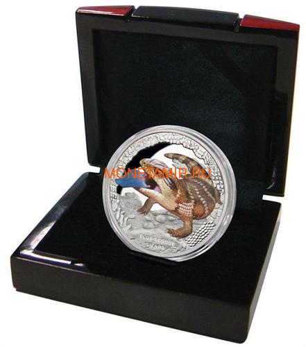  1  2015   C   (Tuvalu $1 2015 Blue Tongue Lizard Remarkable Reptiles 1oz Silver Proof Coin)..000100050575/60 (,  2)