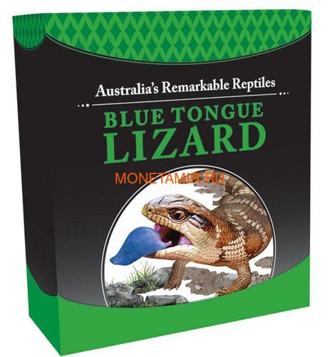  1  2015   C   (Tuvalu $1 2015 Blue Tongue Lizard Remarkable Reptiles 1oz Silver Proof Coin)..000100050575/60 (,  4)