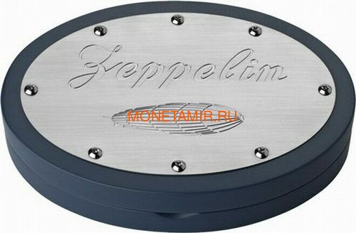   50  2013    (Cook Isl 50$ 2013 Rigid Airship The Zeppelin Mother of Pearl 5oz Silver Coin Proof)..002710858502/M (,  3)