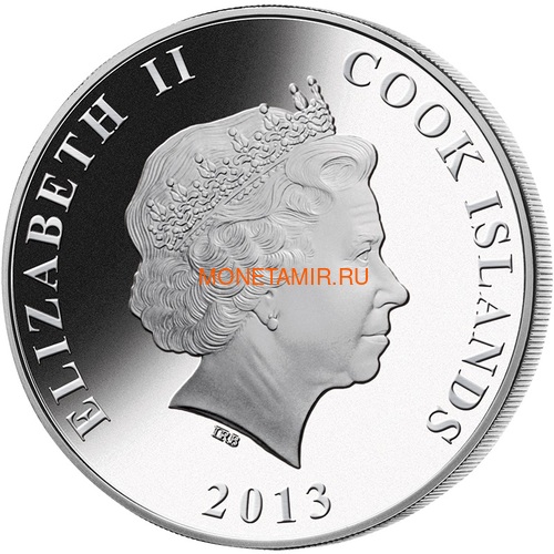  50  2013    (Cook Isl 50$ 2013 Rigid Airship The Zeppelin Mother of Pearl 5oz Silver Coin Proof)..002710858502/M (,  1)