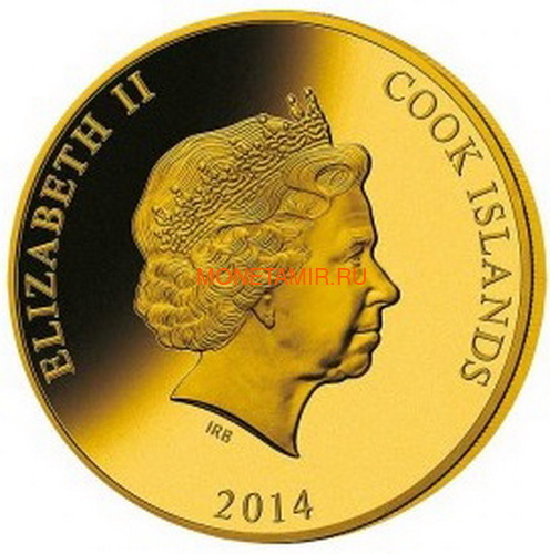   1000  2014      (Cook Isl 1000$ 2014 Year of the Horse Mother of Pearl 5oz Gold Coin Proof)..KAC7000D070815 (,  1)
