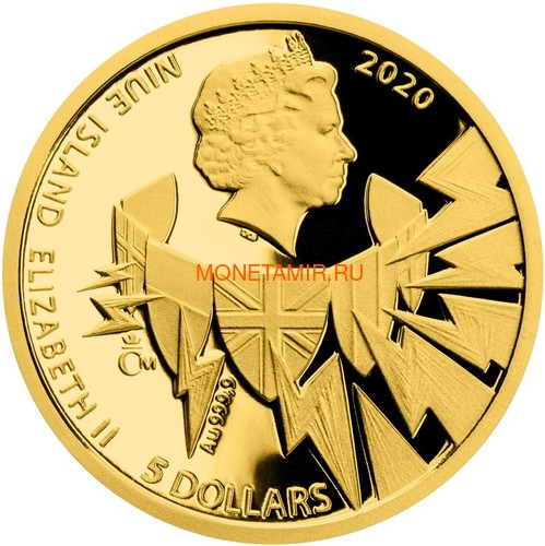  45  2020    1940             (Niue 45$ 2020 Set Gold Coins War 1940 Narvik France Operation Dynamo Britain)..K1,46G/92 (,  5)