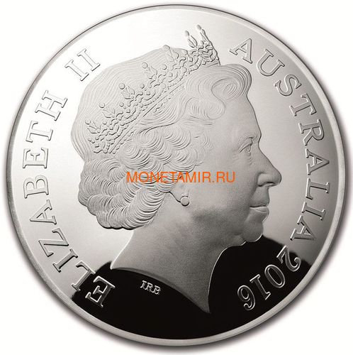Австралия 5 долларов 2016 Созвездие Большая Медведица Северное Полушарие Выпуклая (Australia 5$ 2016 Northern Sky Ursa Major Domed 1oz Silver Coin).Арт.60 (фото, вид 2)