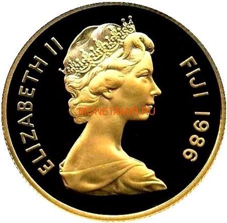  200  1986   (Fiji 200$ 1986 25th Anniversary of the World Wildlife Fund Ogmodon Snake Gold Coin)..30448K1G/92 (,  1)