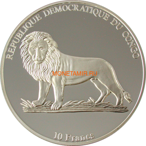  10  2002   1913    (Congo 10 Francs 2002 Alfa Romeo 1913 Car History Silver Coin).. (,  1)