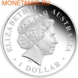 Австралия 1 доллар 2012. Китовая акула (фото, вид 1)