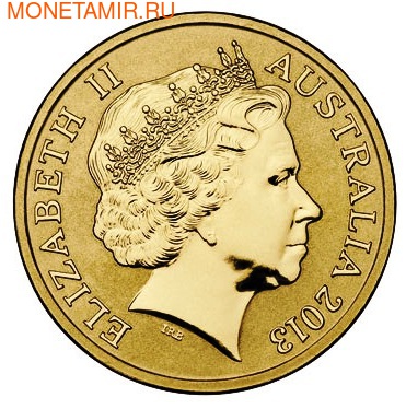 Австралия 1 доллар 2013. Атлантический пуффин (фото, вид 2)