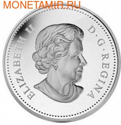 Канада 20 долларов 2013. Белоголовые орланы (фото, вид 1)