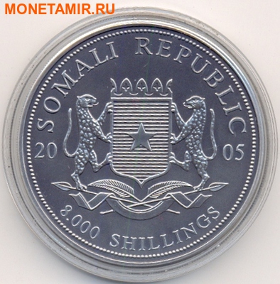 Набор из двух монет Сомали 2х8000 шиллингов 2005. Путь в Каабу в Мекке. Компас.Арт.000287013628 (фото, вид 4)