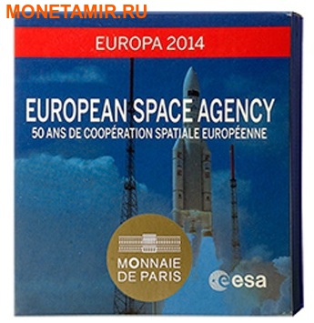 Франция 50 евро 2014.50 лет Европейского Космического Агентства (космос).Арт.002250048524 (фото, вид 2)