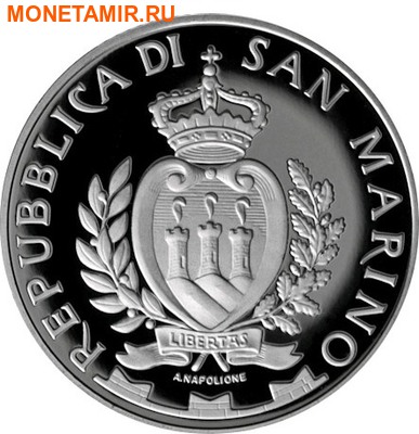 Сан-Марино 10 евро 2015.150 лет со дня смерти Авраама Линкольна.Арт.000100050849/60 (фото, вид 1)