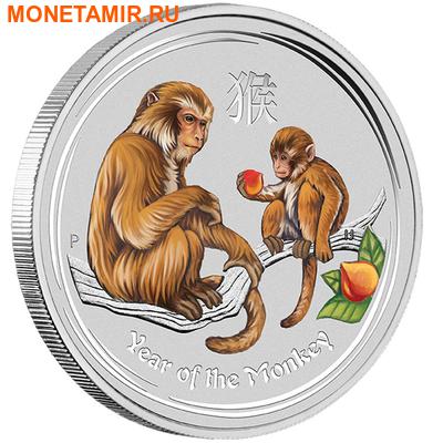Австралия 4х1 доллар 2016.Год обезьяны – Лунный календарь.Арт.60 (фото, вид 2)