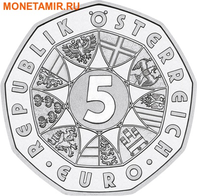 Австрия 5 евро 2011.Колокол - Пуммерин.Арт.000167143876/60 (фото, вид 1)