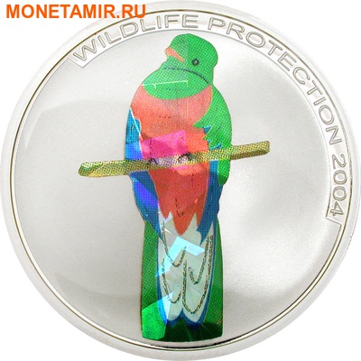  3x5  2004.   (Quetzal)   (Bird of Paradise)  (Kingfisher) ()..60 (,  1)