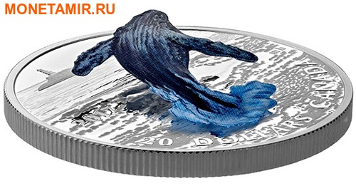  20  2017  3D  (Canada 20C$ 2017 Whale 3D Lighthouse)..000516254468/60 (,  1)