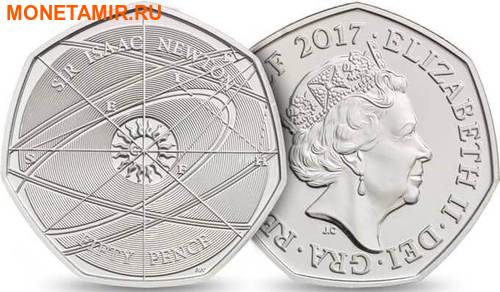 Великобритания Полный Годовой Набор 2017 (The 2017 UK Brilliant Uncirculated Annual Coin Set).Арт.60 (фото, вид 3)
