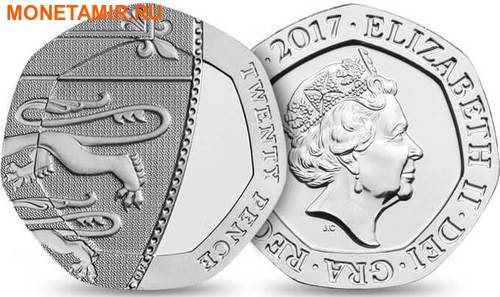 Великобритания Полный Годовой Набор 2017 (The 2017 UK Brilliant Uncirculated Annual Coin Set).Арт.60 (фото, вид 9)