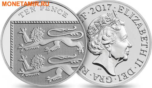 Великобритания Полный Годовой Набор 2017 (The 2017 UK Brilliant Uncirculated Annual Coin Set).Арт.60 (фото, вид 10)