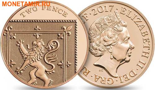 Великобритания Полный Годовой Набор 2017 (The 2017 UK Brilliant Uncirculated Annual Coin Set).Арт.60 (фото, вид 12)