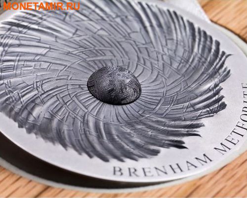 Чад 5000 франков 2016 Метеорит Бренхам - BRENHAM METEORITE.Арт.60 (фото, вид 1)