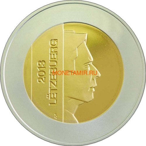  5  2013      (Luxemburg 5 Euro 2013 Bee)..000347748961/60 (,  2)