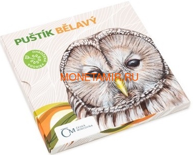 Ниуэ 1 доллар 2017 Уральская Сова – Под угрозой исчезновения (Niue 1 dollar 2017 Ural Owl Is endangered) Буклет.Арт.60 (фото, вид 2)