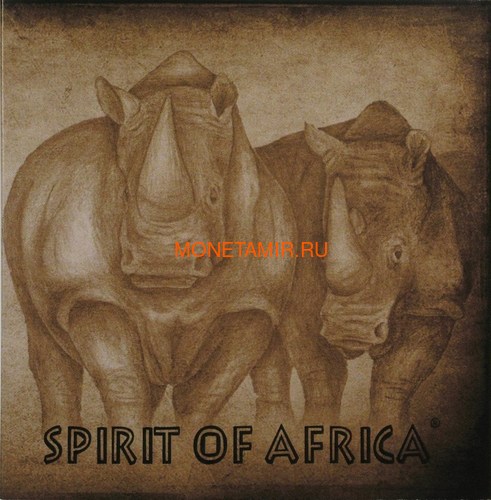   51000  2017      () Burkina Faso 51000 francs 2017 African Rhinos  the Spirit of Africa Set..60 (,  11)