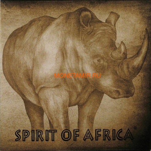   51000  2017      () Burkina Faso 51000 francs 2017 African Rhinos  the Spirit of Africa Set..60 (,  19)