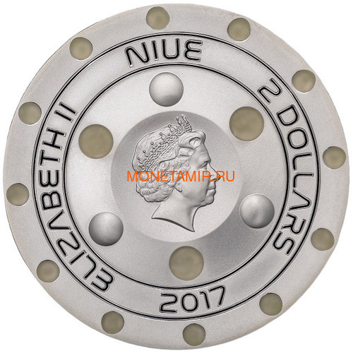  2  2017    (Niue 2$ 2017 70Y Roswell UFO Incident)..60 (,  3)