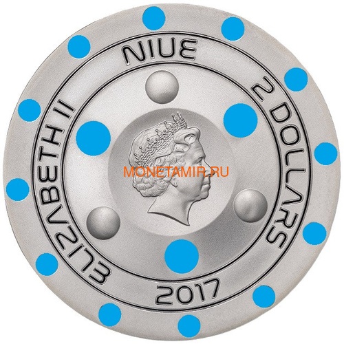  2  2017    (Niue 2$ 2017 70Y Roswell UFO Incident)..60 (,  4)