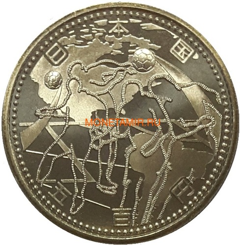  3x500  2002   2002       (Japan 3x500y 2002 Football FIFA World Cup 2002 Korea Japan coin set)..000342440562/60 (,  3)