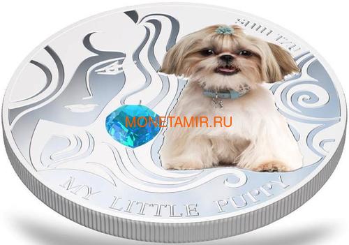Фиджи 2 доллара 2013 Ши-Тцу – Мой маленький щенок серия Собаки и Кошки (Fiji 2$ 2013 Dog My little Puppy Shi Tzu Dogs and Cats).Арт.000405648990/60 (фото, вид 2)