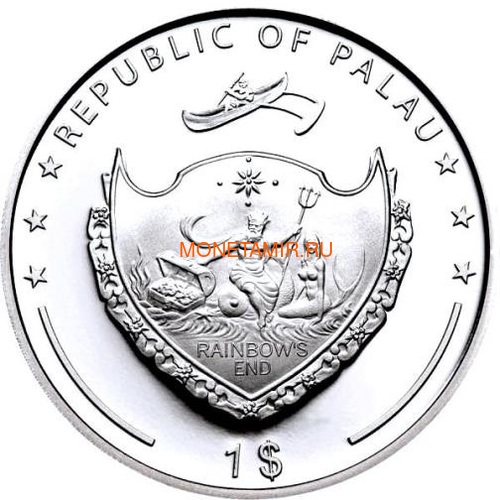  1  2006     (Palau 1$ 2006 Happy holidays Snowflake Swarovski)..000227513413/60 (,  1)