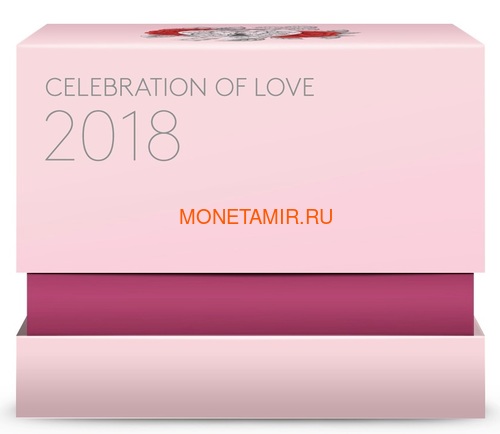  3  2018     (Canada 3C$ 2018 Celebration of Love Swarovski)..000232455490/60 (,  5)